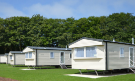 Caravans at Hemsby Beach Holiday Park