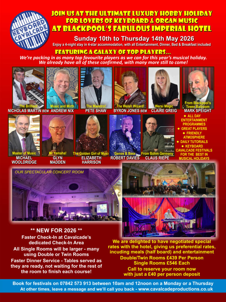 Blackpool Festival 2026 Flyer